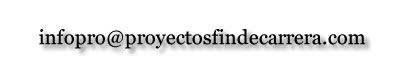 proyectos fin de carrera